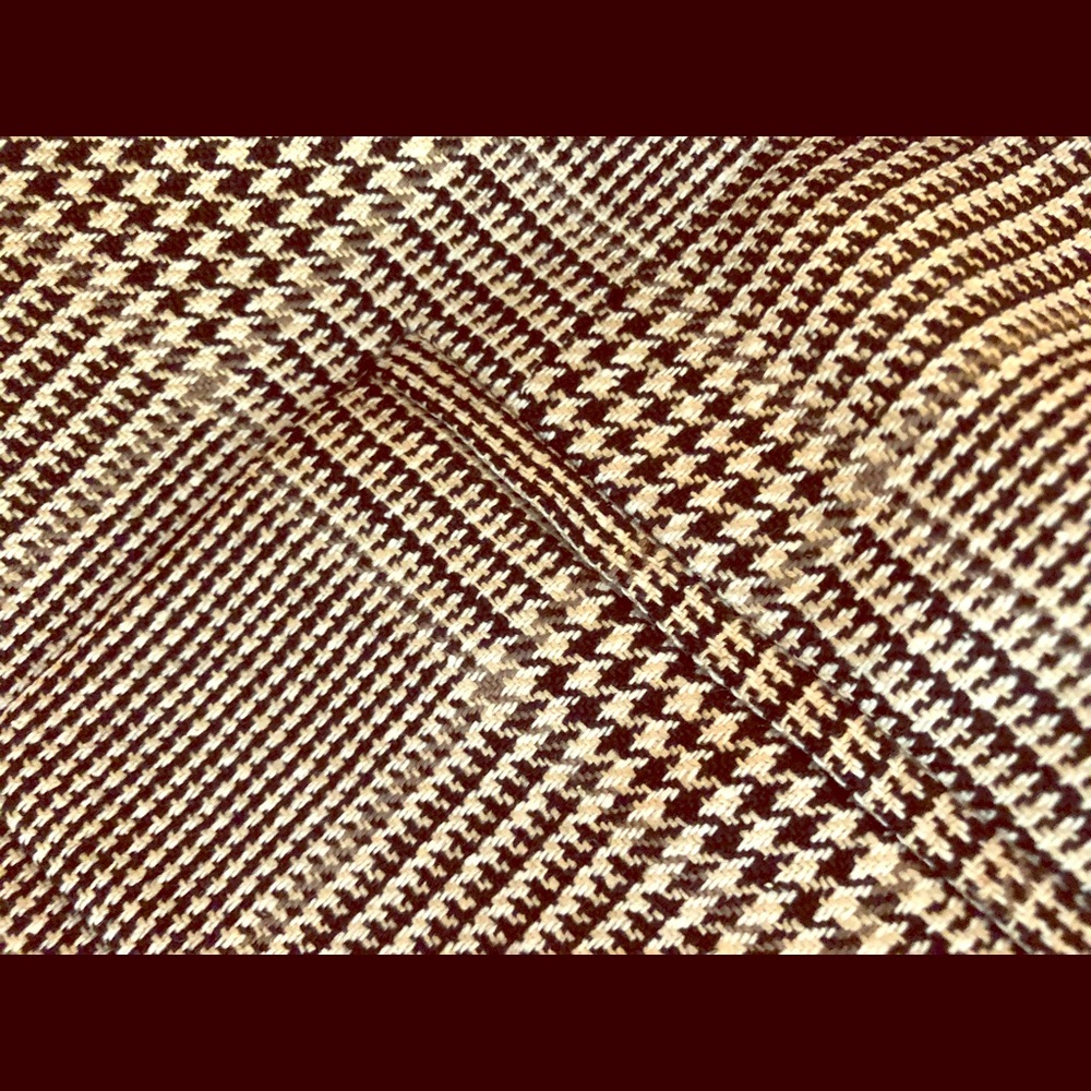 Black and cream Ralph Lauren Sport Coat.